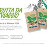 L'iniziativa con premio assicurato lanciata da Euro Company per la linea Frutta da Viaggio, dedicata alla frutta secca