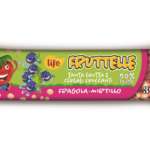Le nuove Fruttelle Life si presentano con un packaging coloratissimo . Barrette che uniscono gusto e salute