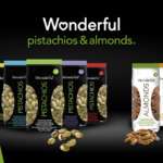 I pistacchi e le mandorle Pistachios and Almonds, prodotti da Wonderful, promettono la migliore esperienza gustativa possibile