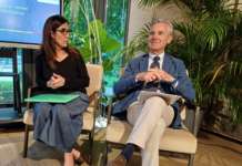 Mario Piccialuti, direttore generale Unione Italiana Food, e Simona Mastrantuono di AstraRicerche