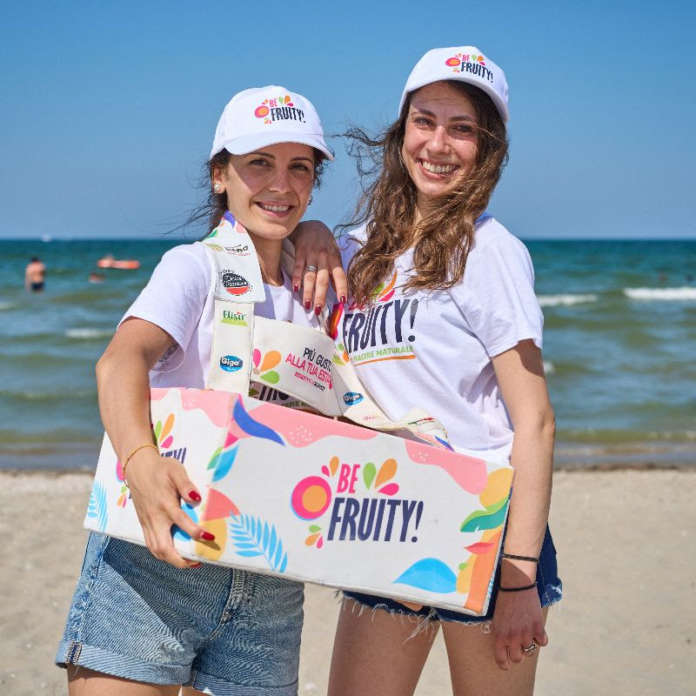 Il tour di Be Fruity! nelle più note località balneari italiane