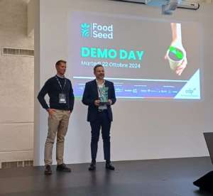 Marco Marchetti, founder di Mama Science, premiato alla seconda edizione di Foodseed, dedicato alle start up innovative