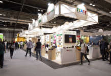 Lo stand di Cso Italy alla scorsa edizione della Fiera Fruit Attraction