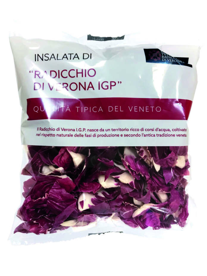 Radicchio di Verona Igp a marchio L'Insalata dell'Orto